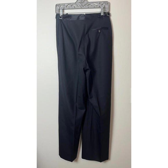 OFFICINE GENERALE PARIS TUXEDO STRAIGHT LEG PANTS STRAPS 36 - Picture 5 of 10